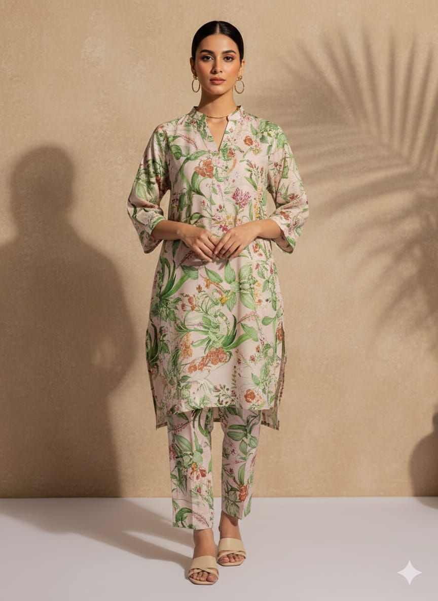 PRINTED MB CO-ORDS LAWN
