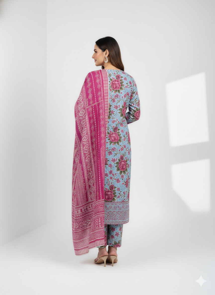 Blossom Edit-Khaddar Winter Collection B-14