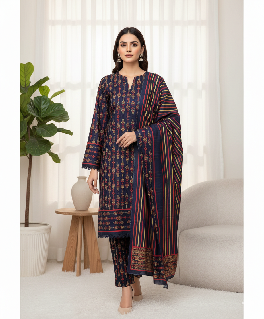 Blossom Edit-Khaddar Winter Collection B-12