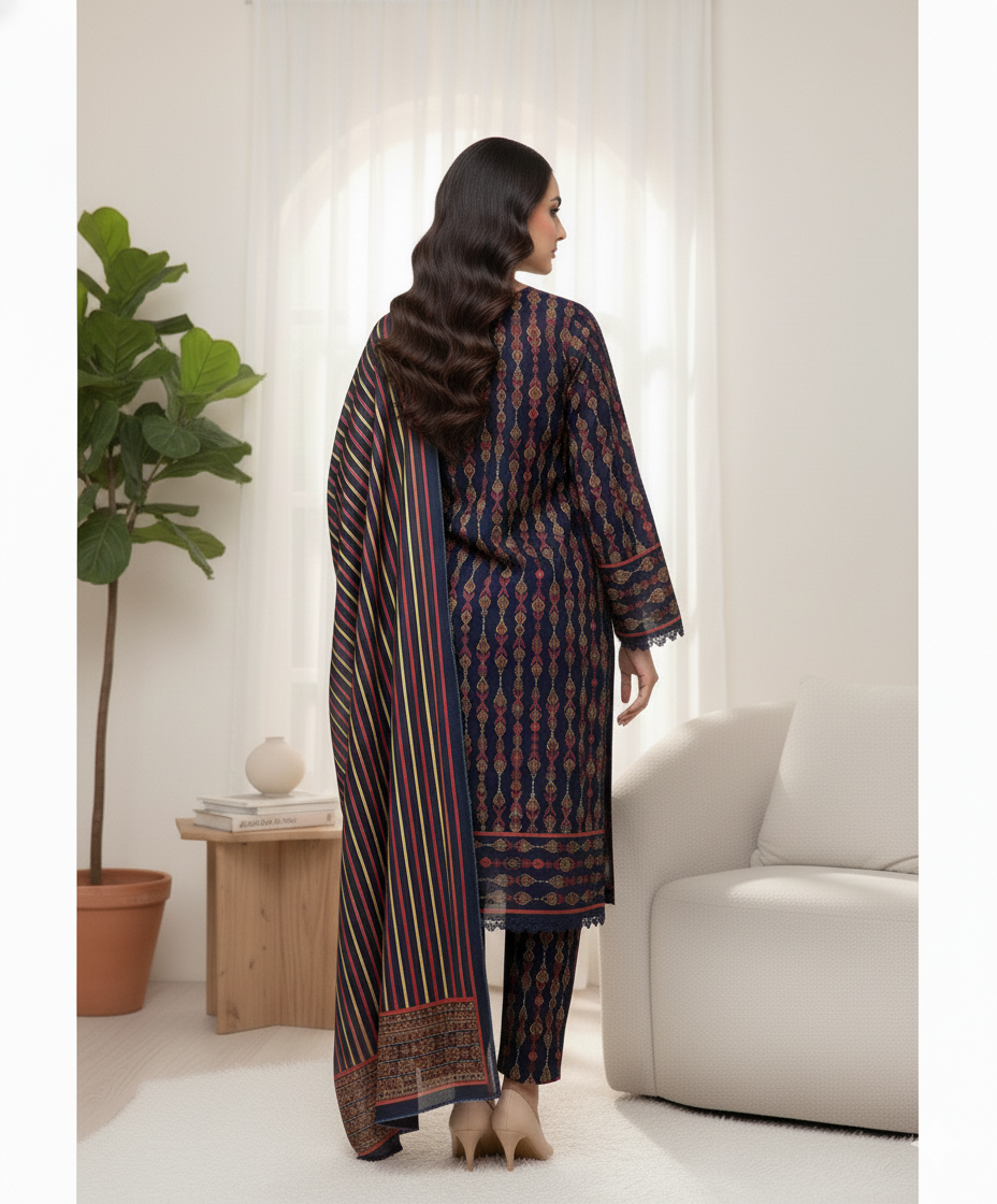 Blossom Edit-Khaddar Winter Collection B-12