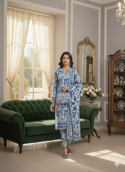 Blossom Edit-Khaddar Winter Collection B-10