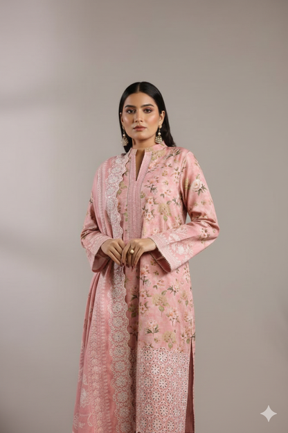 Shahnoor Emb Khaddar k-07